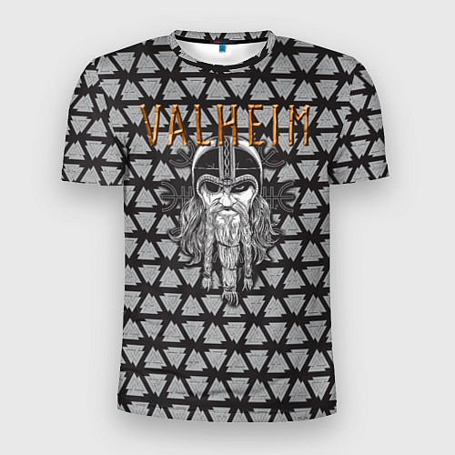 Мужская спорт-футболка Valheim Викинг / 3D-принт – фото 1