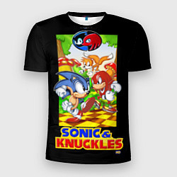 Мужская спорт-футболка Sonic&Knuckles