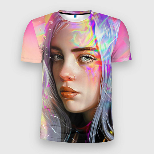 Мужская спорт-футболка Billie Eilish / 3D-принт – фото 1