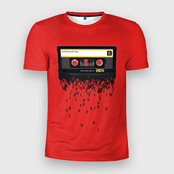 Мужская спорт-футболка The death of the cassette tape