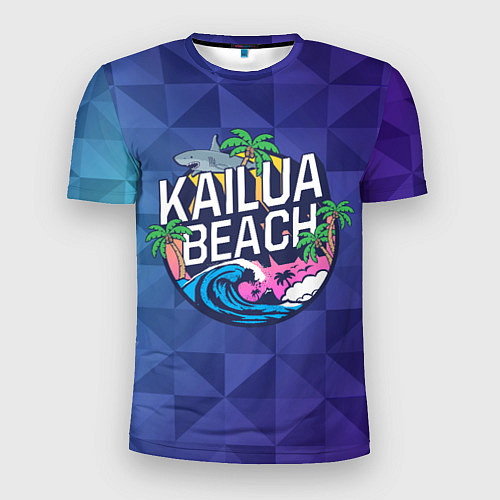 Мужская спорт-футболка KAILUA BEACH / 3D-принт – фото 1
