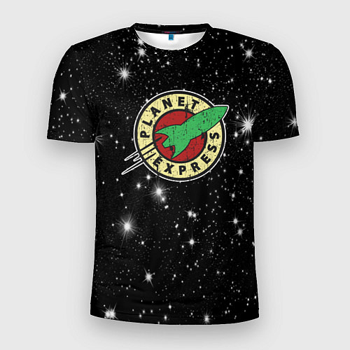 Мужская спорт-футболка Межпланетный Экспресс Футурама / 3D-принт – фото 1