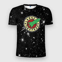 Мужская спорт-футболка Межпланетный Экспресс Футурама
