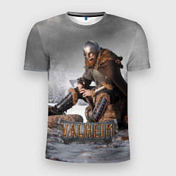 Мужская спорт-футболка Valheim Викинг