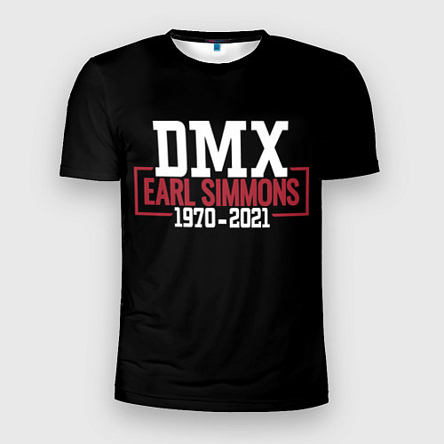 Мужская спорт-футболка Earl Simmons 1970-2021 DMX / 3D-принт – фото 1