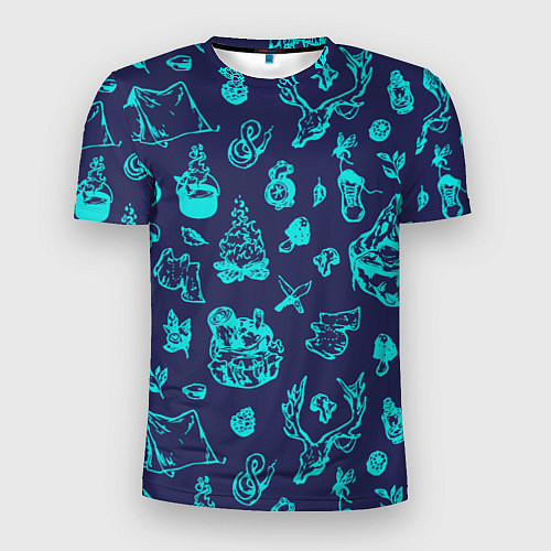 Мужская спорт-футболка Поход / 3D-принт – фото 1