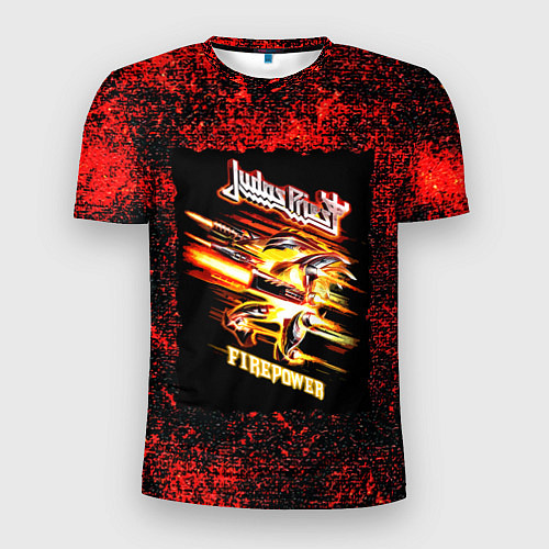 Мужская спорт-футболка JUDAS PRIEST rock / 3D-принт – фото 1
