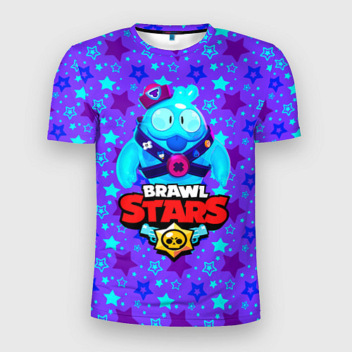 Мужская спорт-футболка Brawl Stars Blue / 3D-принт – фото 1