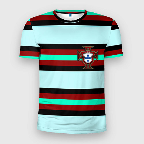 Мужская спорт-футболка Сборная Португалии / 3D-принт – фото 1