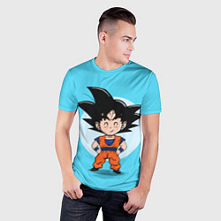 Футболка спортивная мужская Sweet Goku, цвет: 3D-принт — фото 2