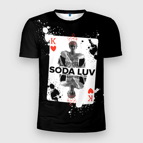 Мужская спорт-футболка Репер - SODA LUV / 3D-принт – фото 1