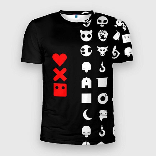 Мужская спорт-футболка Любовь, смерть и роботы / 3D-принт – фото 1