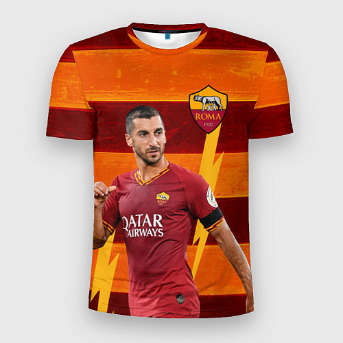 Мужская спорт-футболка Henrikh Mkhitaryan Roma / 3D-принт – фото 1