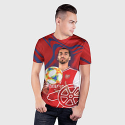 Футболка спортивная мужская Henrikh Mkhitaryan Arsenal, цвет: 3D-принт — фото 2