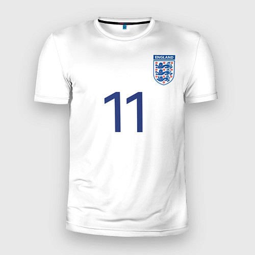 Мужская спорт-футболка Форма Сборной Англии Vardy / 3D-принт – фото 1