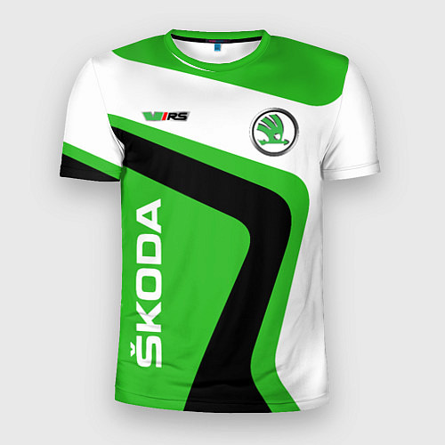 Мужская спорт-футболка Skoda / 3D-принт – фото 1