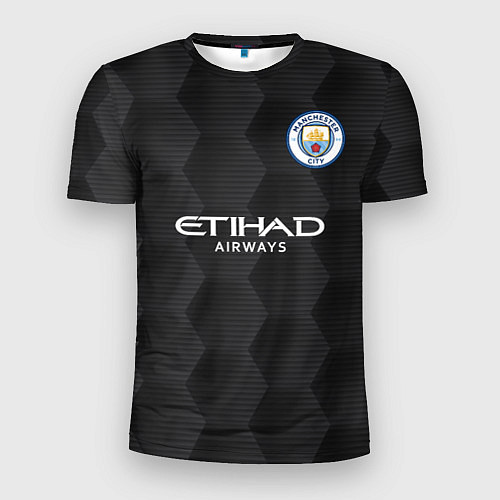 Мужская спорт-футболка Manchester City Home Goalkeeper 202122 / 3D-принт – фото 1