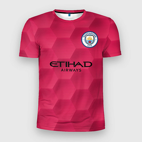 Мужская спорт-футболка Manchester City Home Goalkeeper 202122 / 3D-принт – фото 1