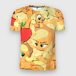 Футболка спортивная мужская Applejack pattern, цвет: 3D-принт