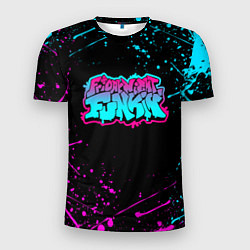 Футболка спортивная мужская FRIDAY NIGHT FUNKIN NEON, цвет: 3D-принт
