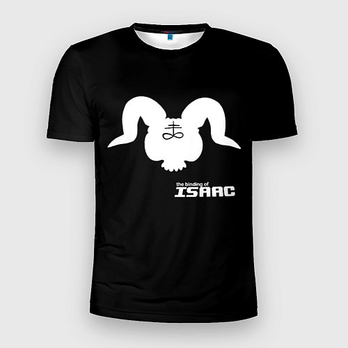 Мужская спорт-футболка The Binding of isaac Satan / 3D-принт – фото 1