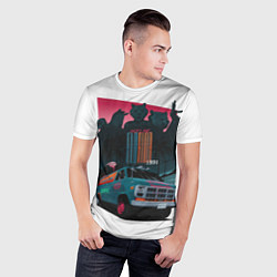 Футболка спортивная мужская Hotline Florida 1991 3D, цвет: 3D-принт — фото 2