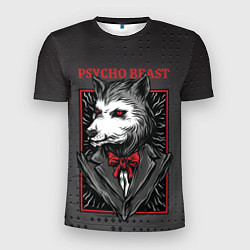 Мужская спорт-футболка Psycho beast