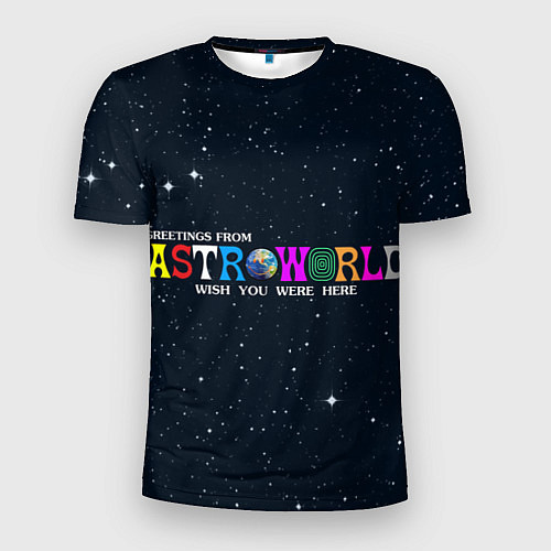Мужская спорт-футболка Astroworld / 3D-принт – фото 1