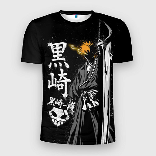 Мужская спорт-футболка Bleach, Ичиго с мечом / 3D-принт – фото 1