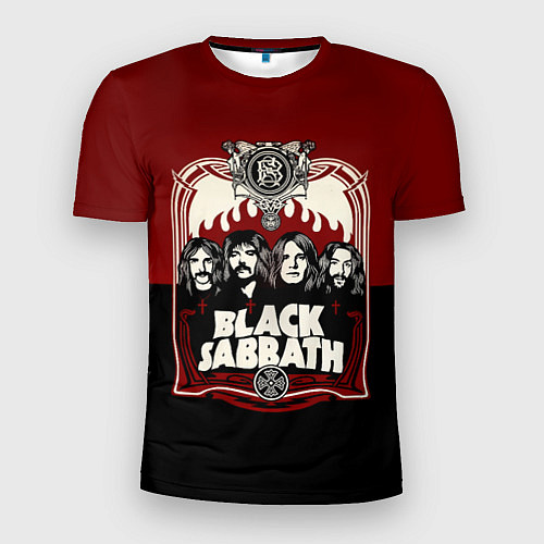 Мужская спорт-футболка Black Sabbath / 3D-принт – фото 1