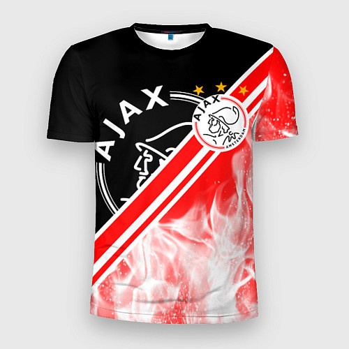 Мужская спорт-футболка FC AJAX AMSTERDAM ФК АЯКС / 3D-принт – фото 1