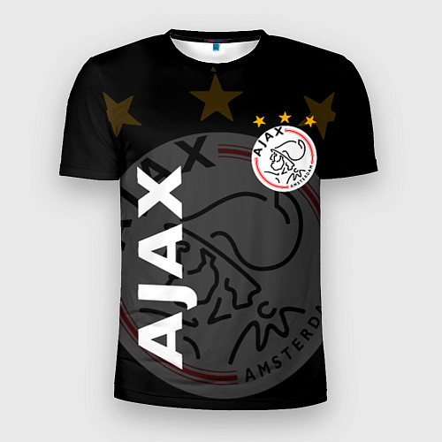 Мужская спорт-футболка FC AJAX AMSTERDAM ФК АЯКС / 3D-принт – фото 1