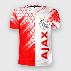 Футболка спортивная мужская FC AJAX AMSTERDAM ФК АЯКС, цвет: 3D-принт