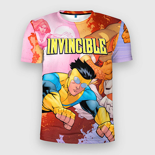 Мужская спорт-футболка Неуязвимый Invincible / 3D-принт – фото 1