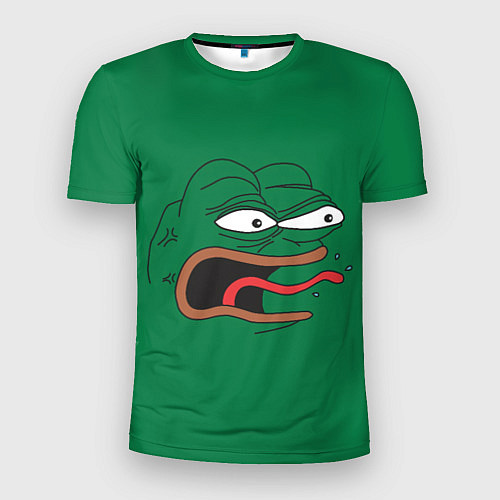 Мужская спорт-футболка Pepe skin / 3D-принт – фото 1
