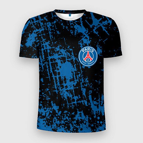 Мужская спорт-футболка Пари Сен-Жермен Paris Saint-German / 3D-принт – фото 1