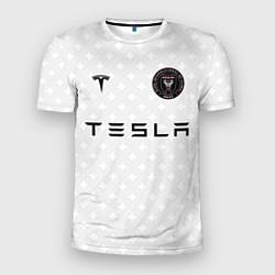 Футболка спортивная мужская INTER MIAMI FC TESLA KIT, цвет: 3D-принт