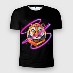 Футболка спортивная мужская Тигр, цвет: 3D-принт