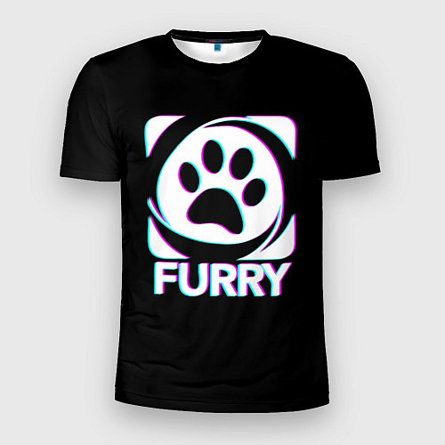 Мужская спорт-футболка Furry / 3D-принт – фото 1