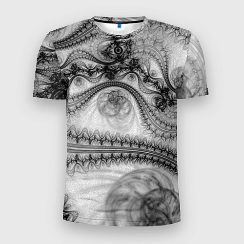 Мужская спорт-футболка Spilled ink Texture / 3D-принт – фото 1