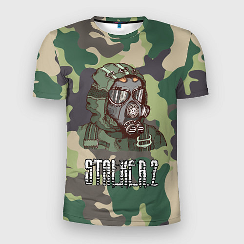 Мужская спорт-футболка Stalker 2 / 3D-принт – фото 1