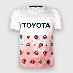 Мужская спорт-футболка Тойота - Racing Паттерн