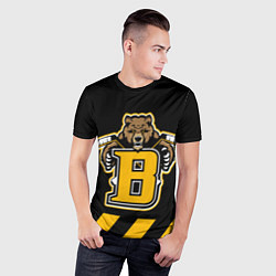 Футболка спортивная мужская BOSTON BRUINS, цвет: 3D-принт — фото 2