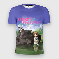 Мужская спорт-футболка Девушки и танки Girls und Panzer Z