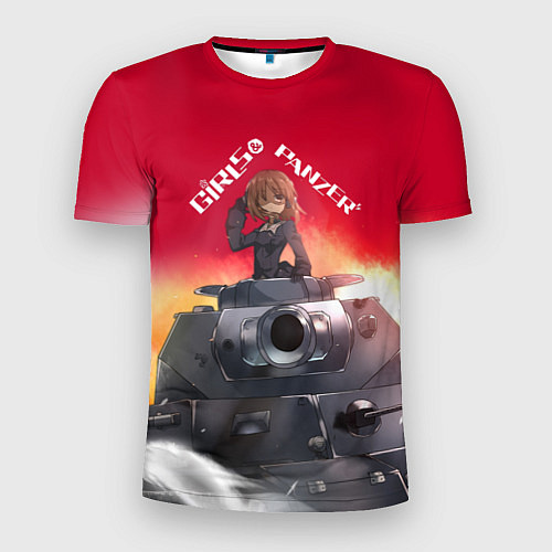 Мужская спорт-футболка Girls und Panzer Девушки и танки z / 3D-принт – фото 1