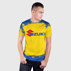 Футболка спортивная мужская Suzuki Сузуки Z, цвет: 3D-принт — фото 2