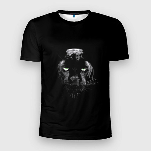 Мужская спорт-футболка Пантера / 3D-принт – фото 1