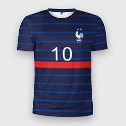 Футболка спортивная мужская Mbappe Франция, цвет: 3D-принт