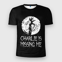 Мужская спорт-футболка Charlie is missing me