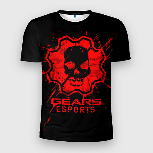 Мужская спорт-футболка Gears esports / 3D-принт – фото 1